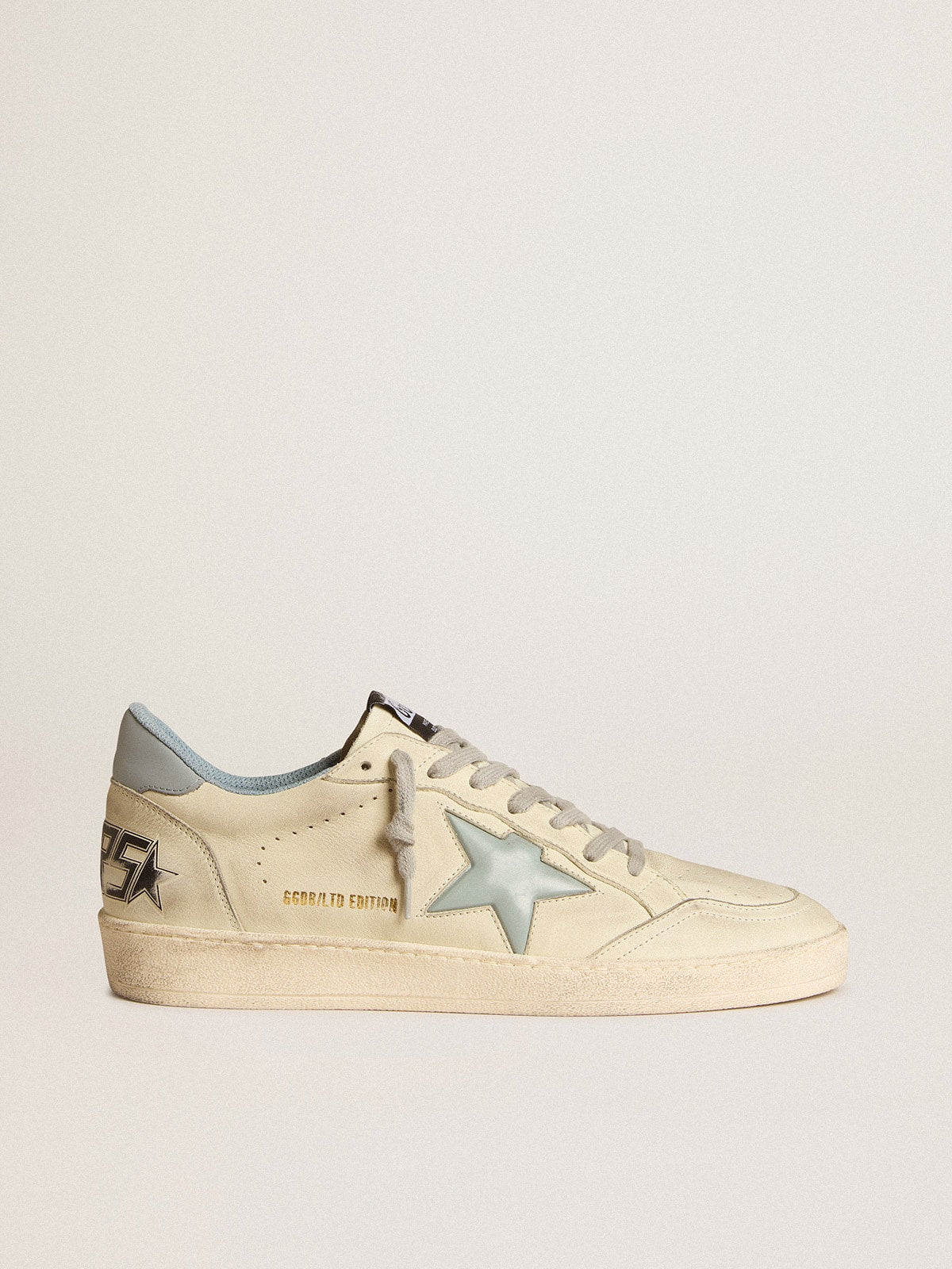 Men's Ball Star LTD with light blue plastic star and leather heel tab